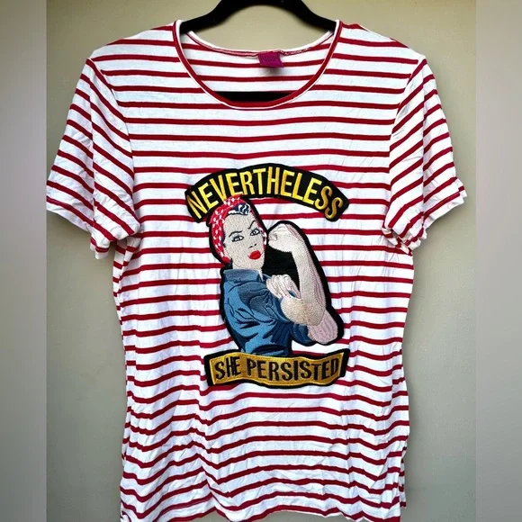 4/$25 💃 Nevertheless t shirt L - Picture 7 of 7